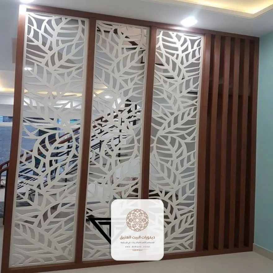 فواصل خشبية مودرن