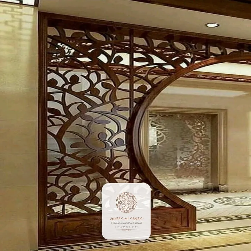 قواطع خشبية ثابتة